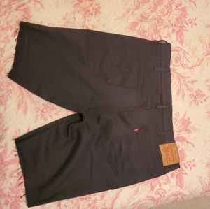 511 Levi's Mens Black Shorts